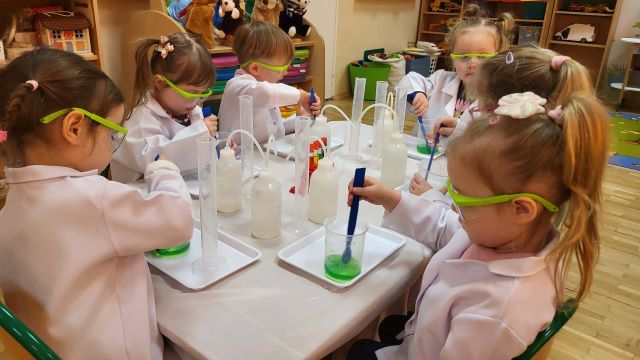 chaberki z suchym lodem