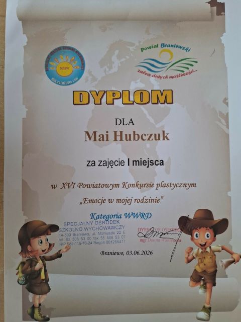 dyplom mai