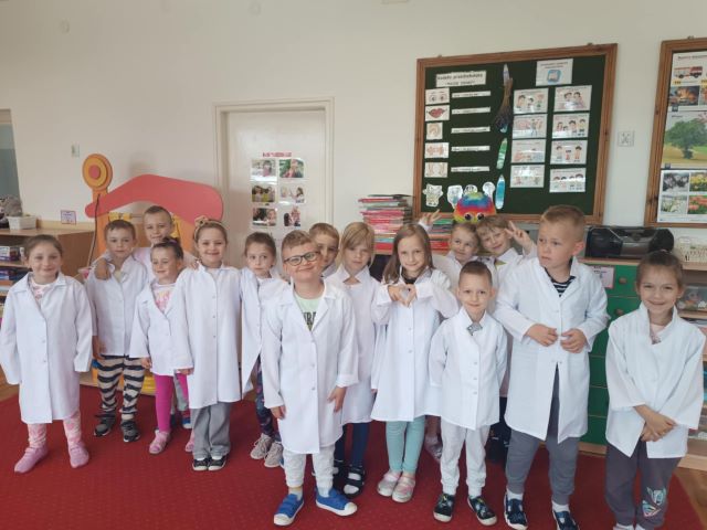 koniczynki w fartuchach