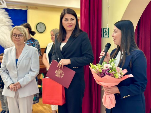 pani wiceburmistrz zakonczenie roku