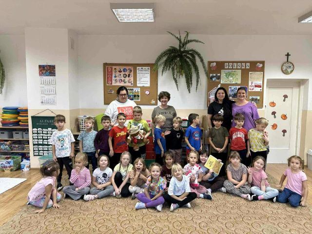 sloneczniki z misiem bazylim