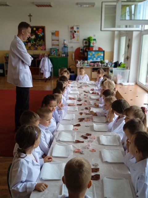 tulipanki na warsztatach czekoladowych